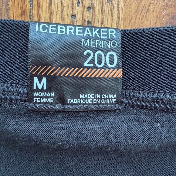 Icebreaker Black Women Briefs - Picture 2 of 4